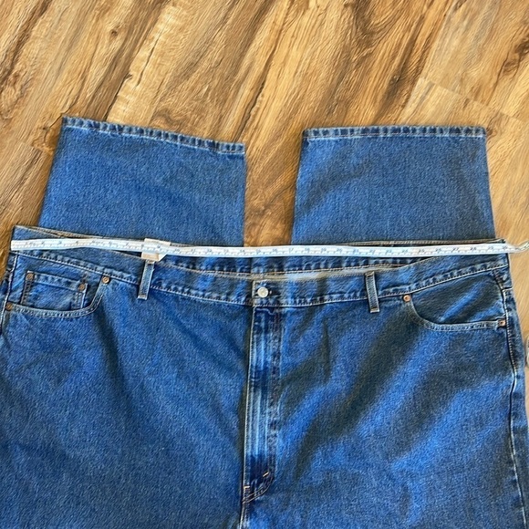 Levis 550 Relaxed Tapered Leg Jeans 62x34 - Picture 5 of 7